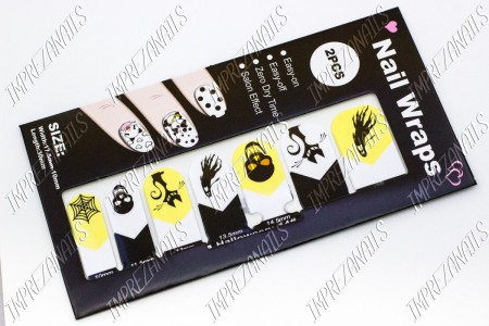 Слайдер-дизайн для ногтей с самоклеющейся основой 14 штук 