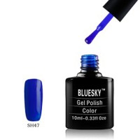 Гель-лак Bluesky Gel Polish арт. SH047 синий 10 мл